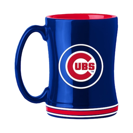 Logo Brands Chicago Cubs 14oz Relief Mug 506-C14RM